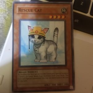 Rescue cat yugioh card
